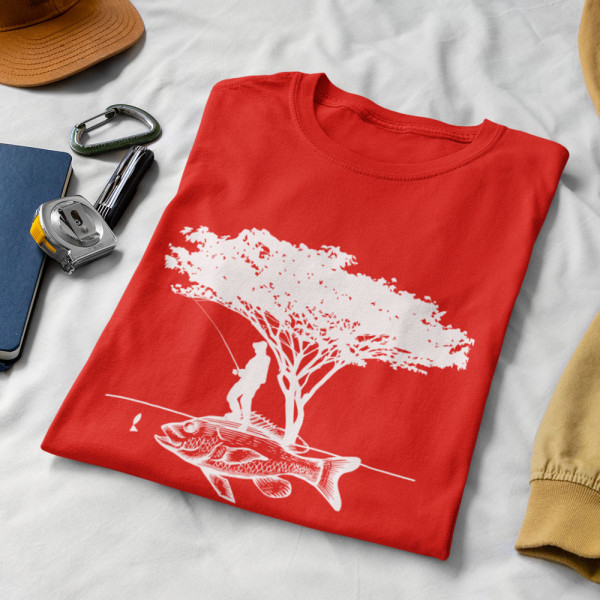 T-shirt "Life of the fisherman"