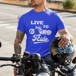 T-shirt "Live to ride"