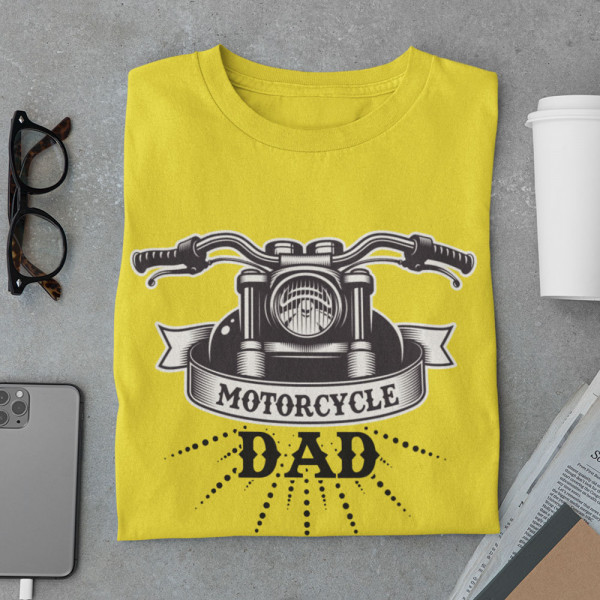T-shirt "Motorcycle dad"