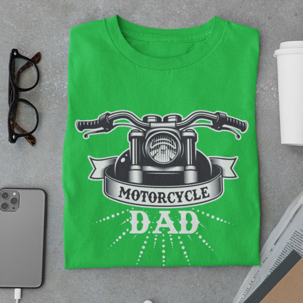 T-shirt "Motorcycle dad"