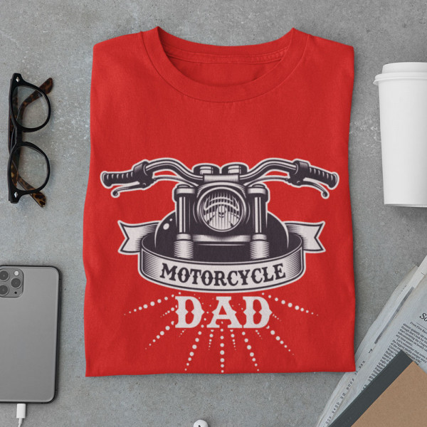 T-shirt "Motorcycle dad"