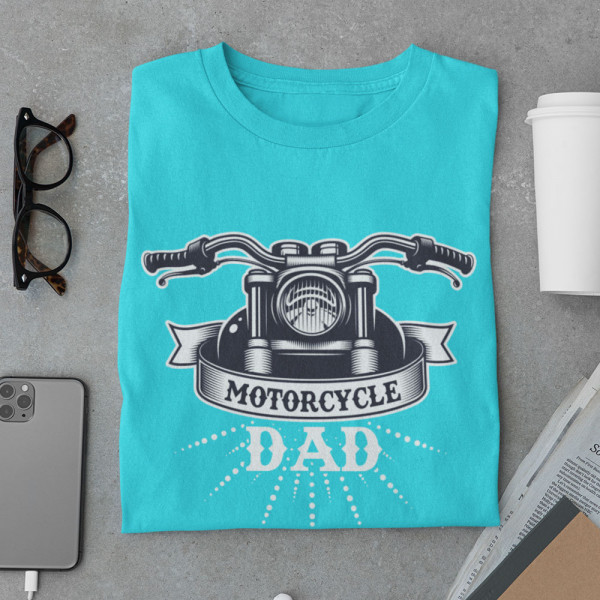 T-shirt "Motorcycle dad"