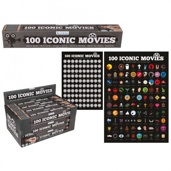 Scratch poster "Iconic Movies" Scratch poster "Iconic Movies"