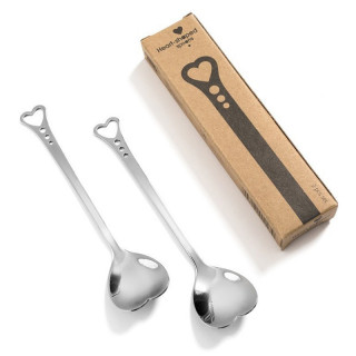 Heart-shaped spoons (2 pcs.)