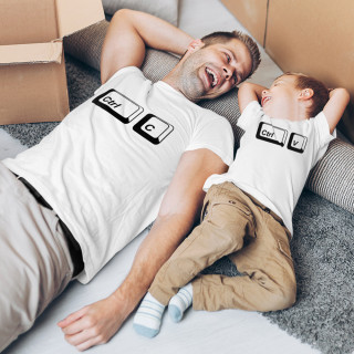 T-shirt set "Copy - Paste"