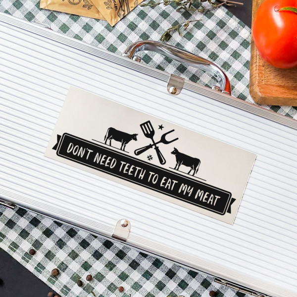 XL BBQ Set "Don't need teeth" XL BBQ Set "Don't need teeth"