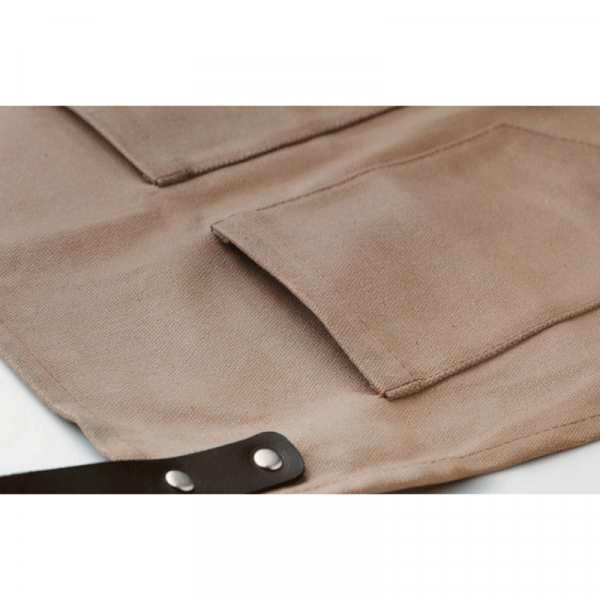 Premium Apron with Leather Elements "CHEF" Premium Apron with Leather Elements "CHEF"