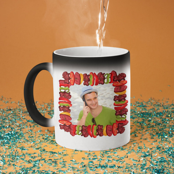 Mug "Bead" with your chosen photo Mug "Bead" with your chosen photo