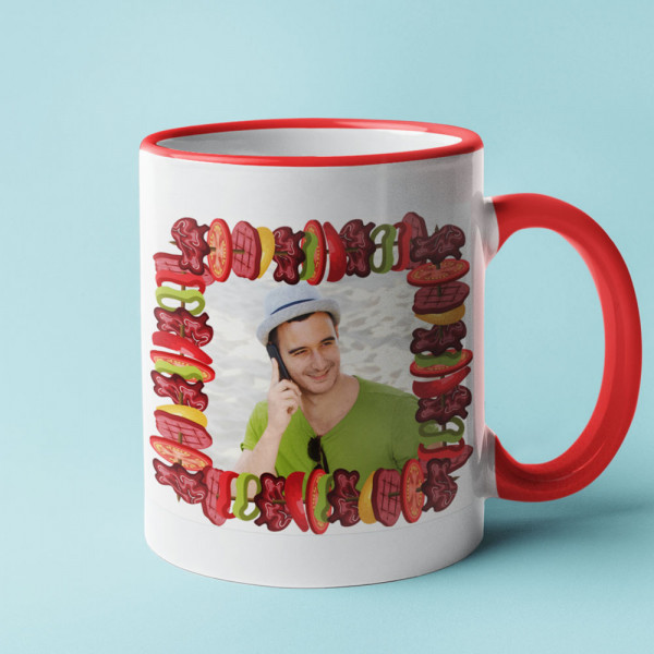 Mug "Bead" with your chosen photo Mug "Bead" with your chosen photo