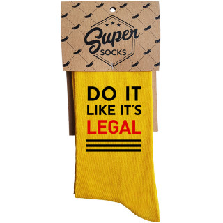 Socks "Do it like it's legal"