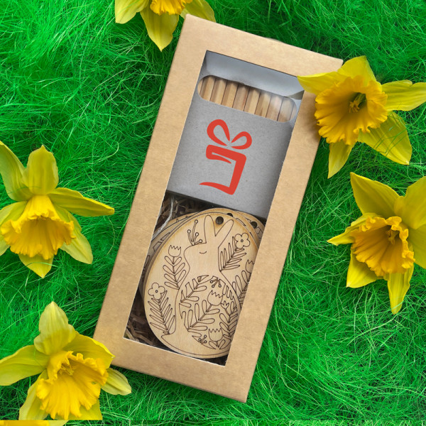 Wooden Easter Eggs "Color Yourself" Wooden Easter Eggs "Color Yourself"