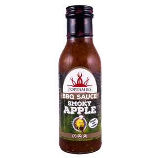 "Poppamies" sauce-marinade "Smoky Apple BBQ", 410g