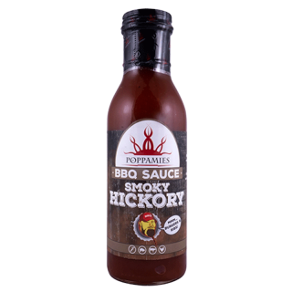 Poppamies sauce-marinade "Smoky Hickory", 410g