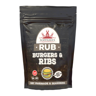 Spice mix "Burgers & Ribs RUB", 200g.