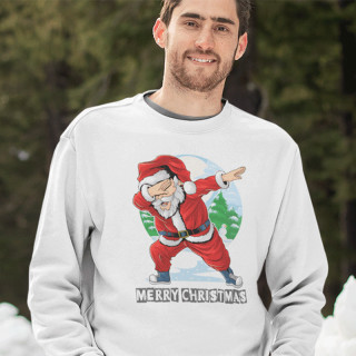 Sweatshirt "Dabbing Santa Claus" (without hood)