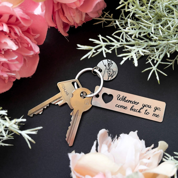 Keychain "Come Back to Me" Keychain "Come Back to Me"