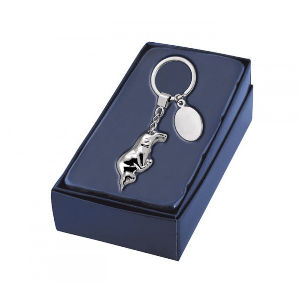 Keychain "Furious Bull" (with the option to engrave for an additional cost)
