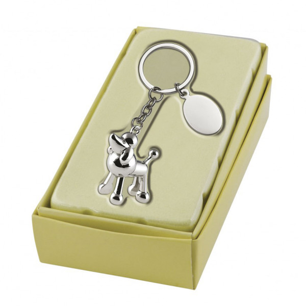 Keychain "Poodle" (with the option to engrave for an additional cost) Keychain "Poodle" (with the option to engrave for an additional cost)