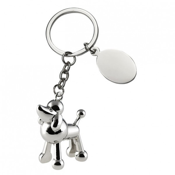 Keychain "Poodle" (with the option to engrave for an additional cost) Keychain "Poodle" (with the option to engrave for an additional cost)