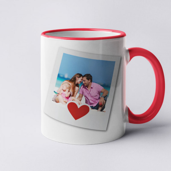 Mug "Instant photo" with your chosen photo Mug "Instant photo" with your chosen photo