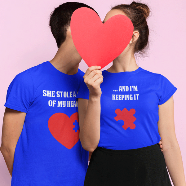 T-shirt set "Piece of my heart" T-shirt set "Piece of my heart"