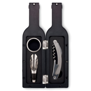 Wine Tool Set - Bottle (3 parts)