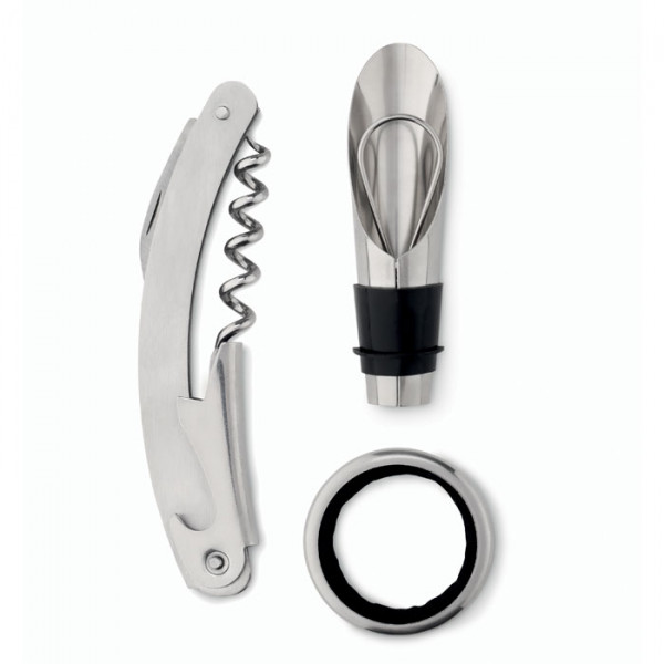 Wine Tool Set - Bottle (3 parts) Wine Tool Set - Bottle (3 parts)