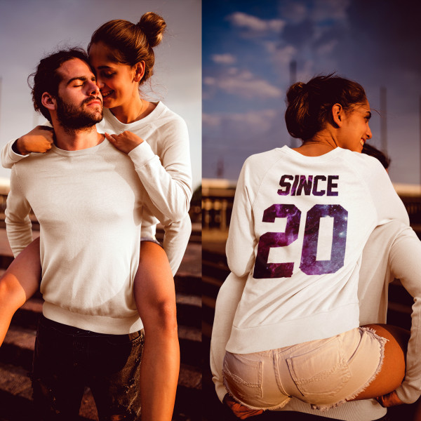 Sweatshirt set "Together Since" (without hood) Sweatshirt set "Together Since" (without hood)