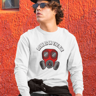 Sweatshirt "Love is in the air" (without hood)