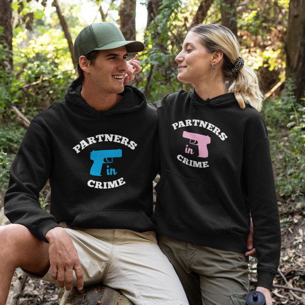 Sweatshirt set "Partners in crime" Sweatshirt set "Partners in crime"