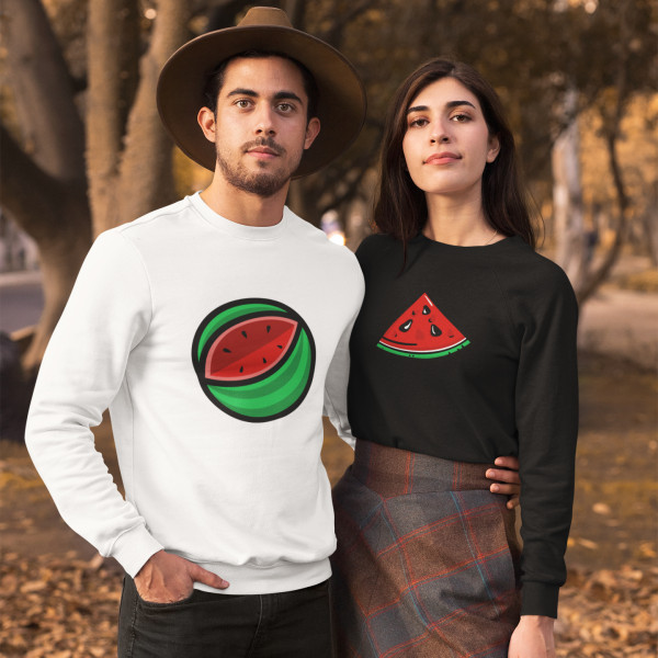 Sweatshirt set "Watermelons" (without hood) Sweatshirt set "Watermelons" (without hood)