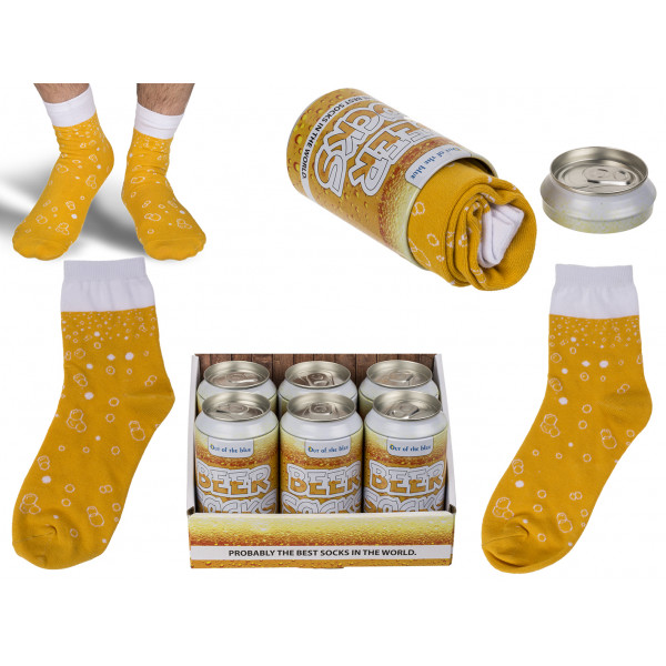Socks in a can "Beer socks" Socks in a can "Beer socks"