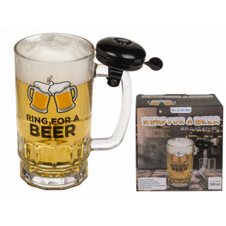 Beer mug "Ring for a beer"