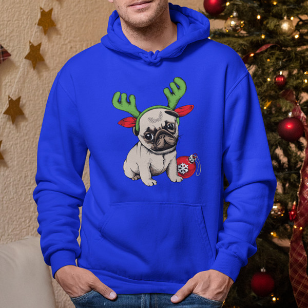 Sweatshirt "Christmas pug" Sweatshirt "Christmas pug"