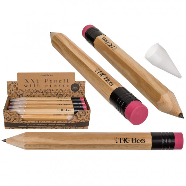 GIGANTIC pencil "Big ideas"