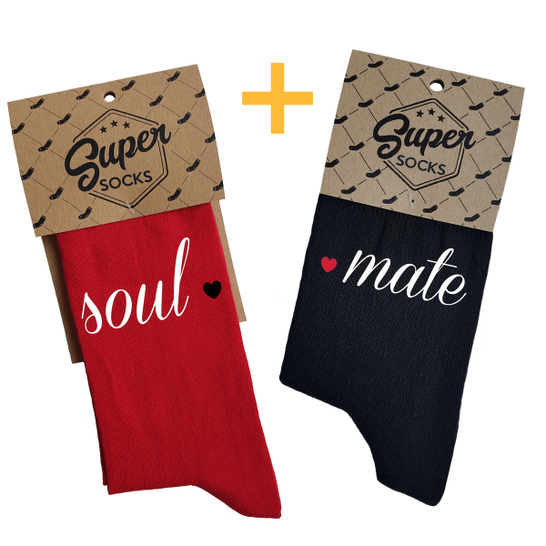 Couple's socks set "Soulmate"