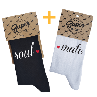 Couple's socks set "Soulmate"