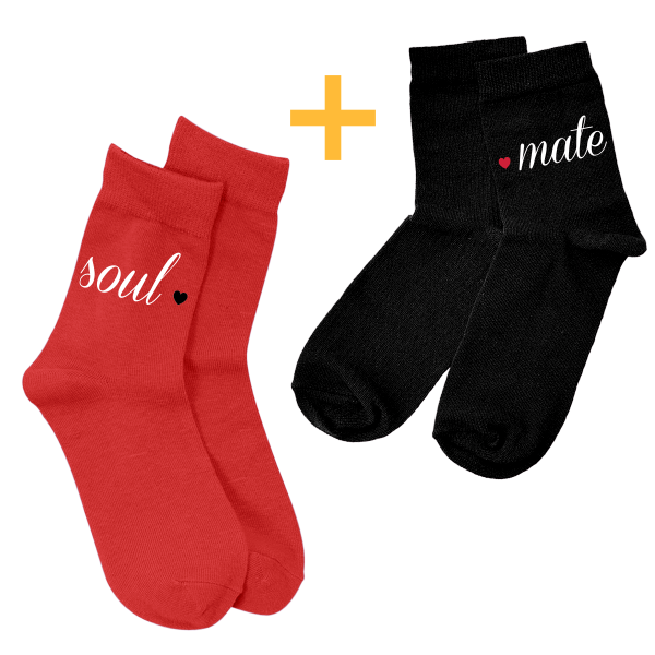 Couple's socks set "Soulmate"