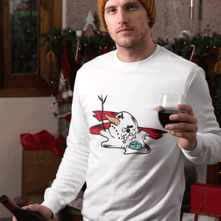 Sweatshirt "Melting snowman" (without hood)