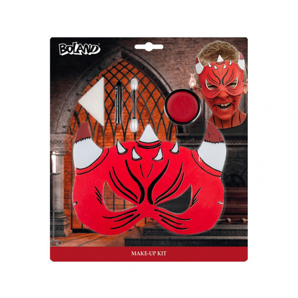Mask and Makeup Kit "Devil" Mask and Makeup Kit "Devil"