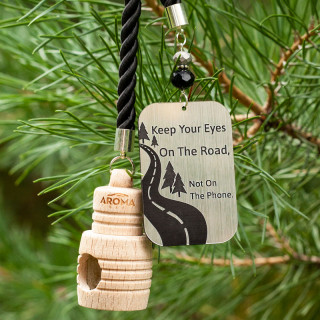 Car scent "Keep your eyes on the road"