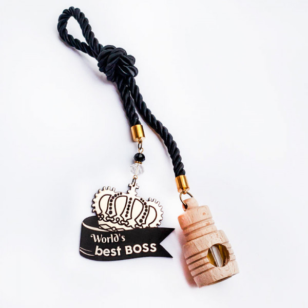 Car scent "World's best boss" Car scent "World's best boss"