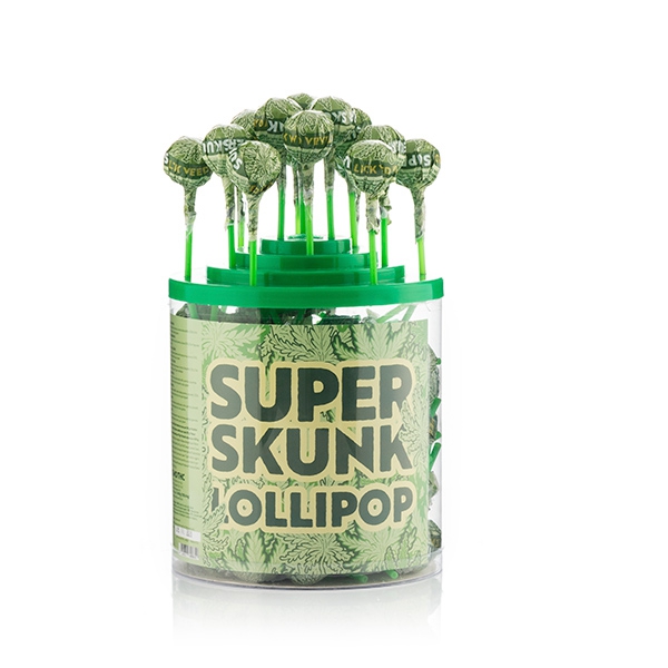 Hemp-flavored lollipop Hemp-flavored lollipop