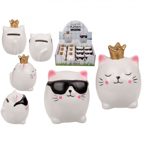 Piggy Bank "Cool Kitten"