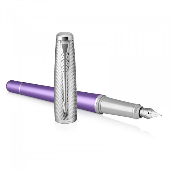 PARKER Fountain Pen "URBAN PREMIUM Violet" (with the option to engrave for an additional cost)