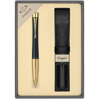 PARKER Pen "URBAN MUTED BLACK GT" with Case and Gift Box