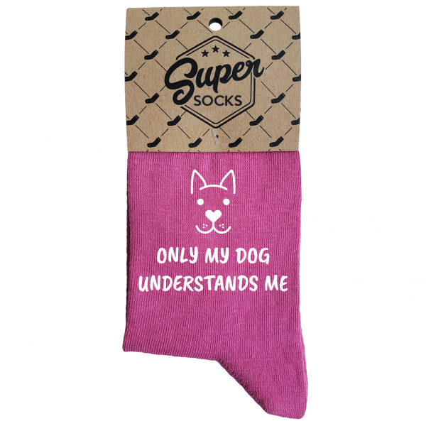 Women's socks „Only my dog understands me“ Women's socks „Only my dog understands me“