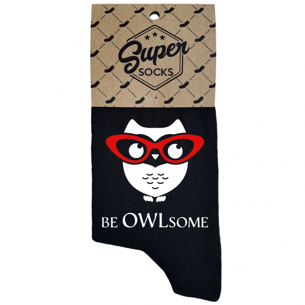 Women's socks „Be owlsome“ Women's socks „Be owlsome“