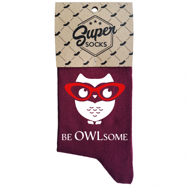 Women's socks „Be owlsome“ Women's socks „Be owlsome“