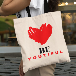 Fabric bag "Be Youtiful"